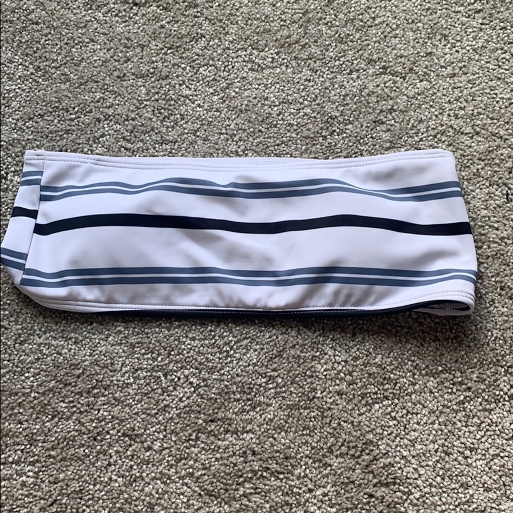Bandeau Striped Top